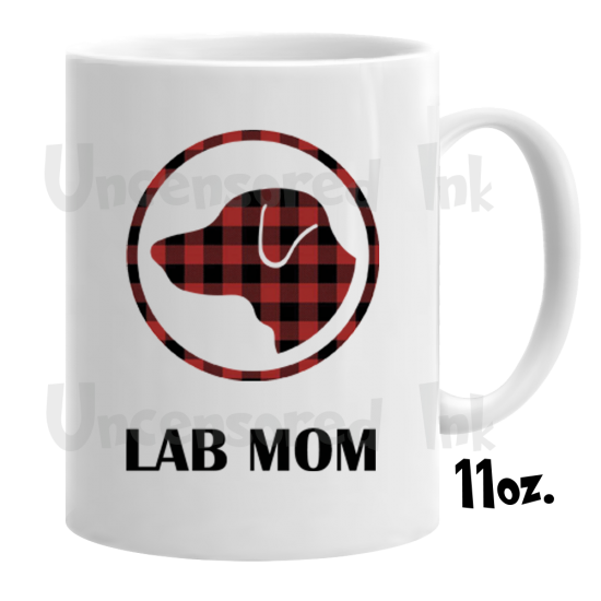 Lab Mom - White Ceramic Mug